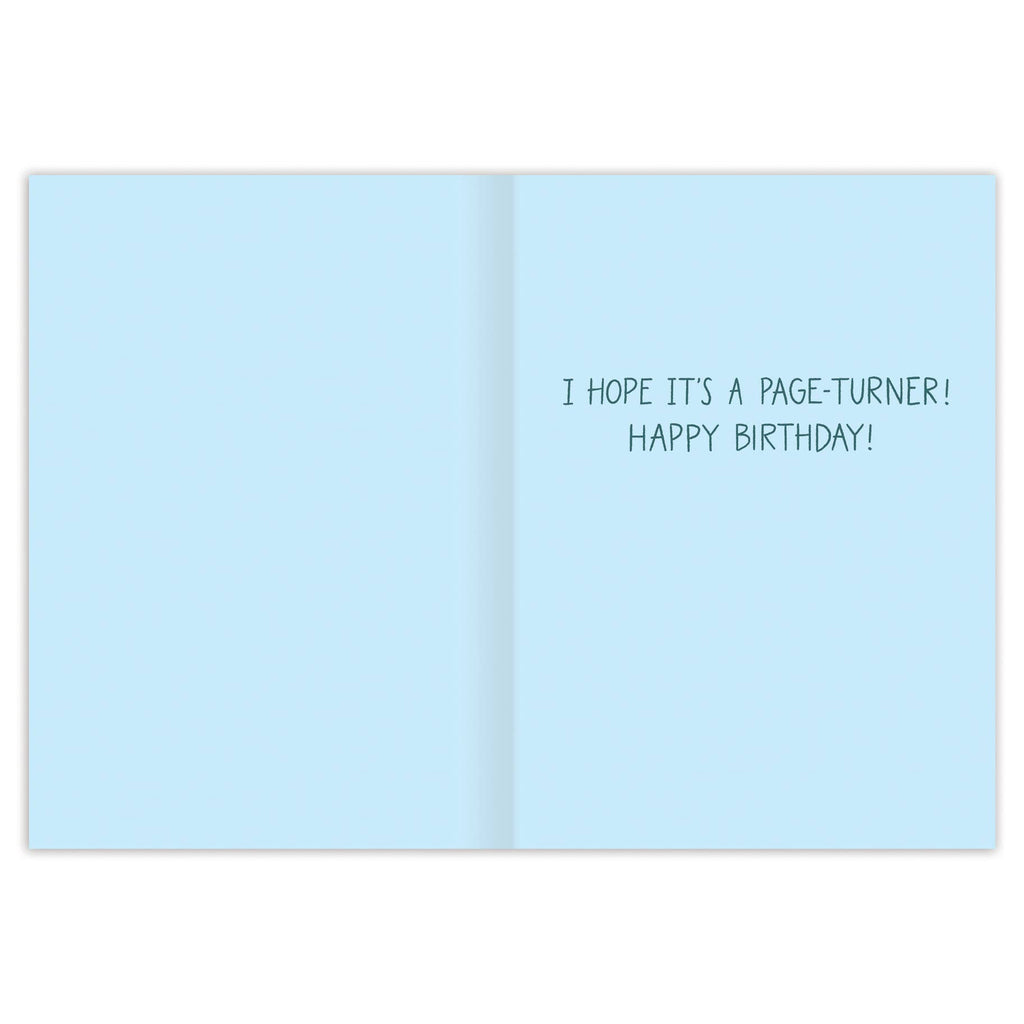 Reading Hammock Birthday Card