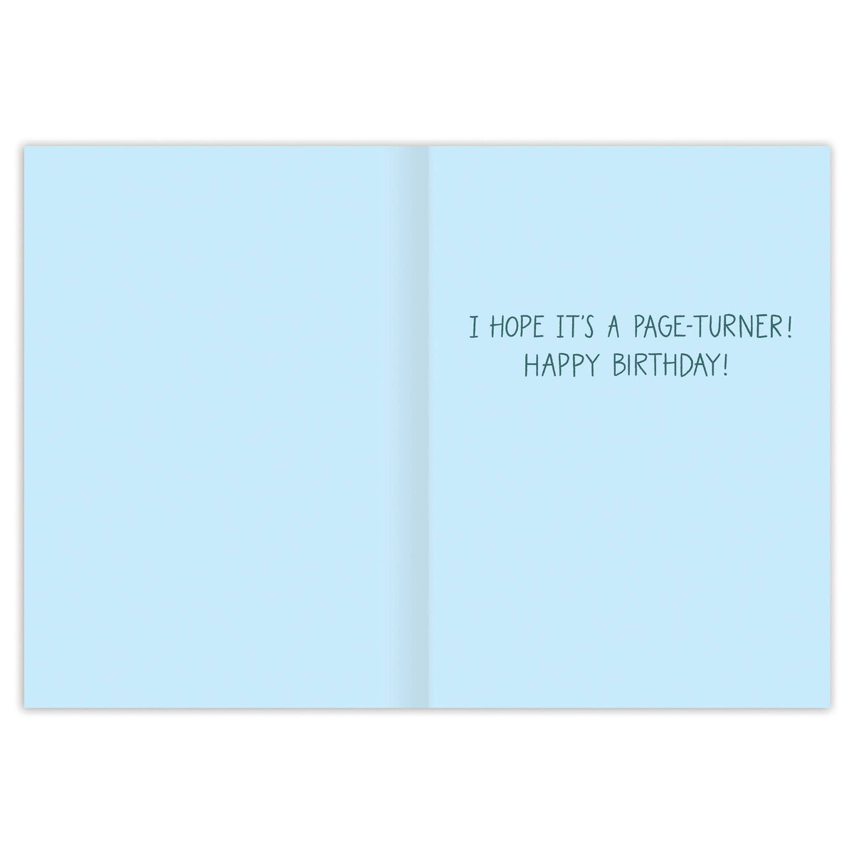 Reading Hammock Birthday Card