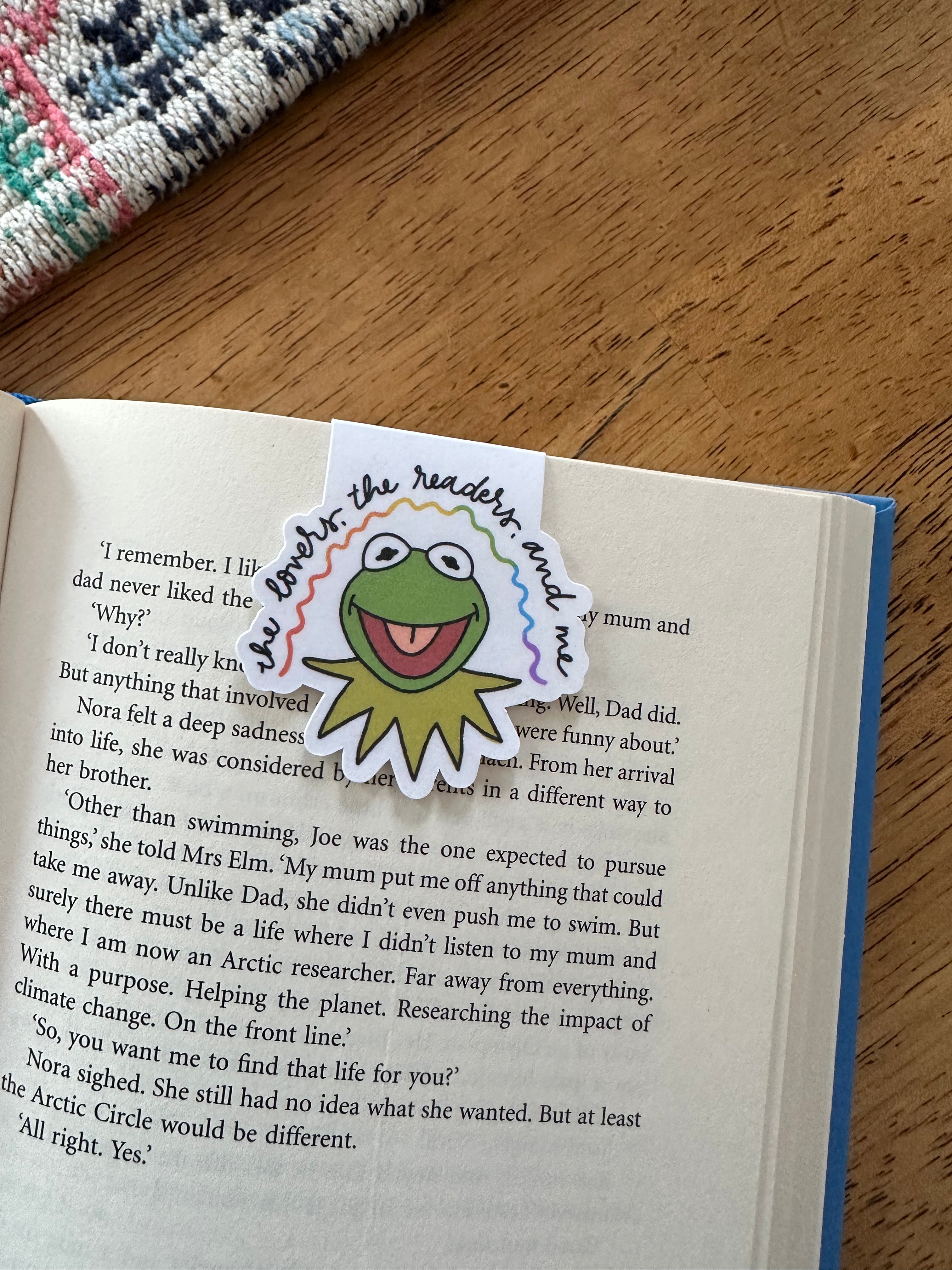 The Frog Magnetic Bookmark