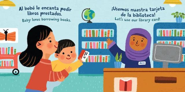 Indestructibles Al Bebé le Encanta la Biblioteca