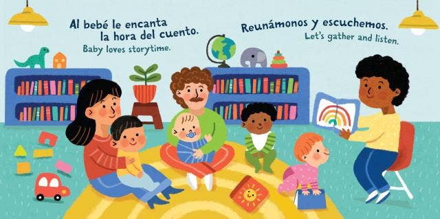 Indestructibles Al Bebé le Encanta la Biblioteca